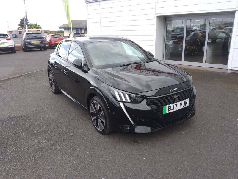 Peugeot e-208 100Kw Gt 50Kwh Black #5