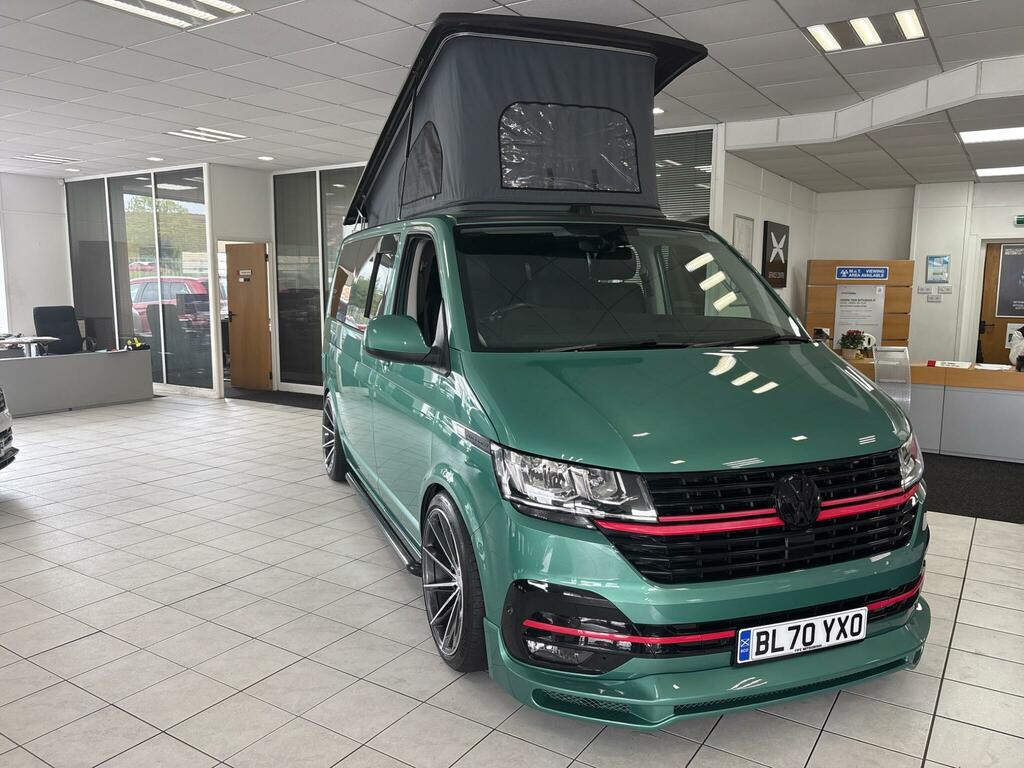 Volkswagen Transporter 2.0Tdi 110 T28highline Swb Camper Green #5