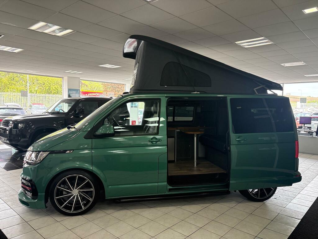 Volkswagen Transporter 2.0Tdi 110 T28highline Swb Camper Green #4