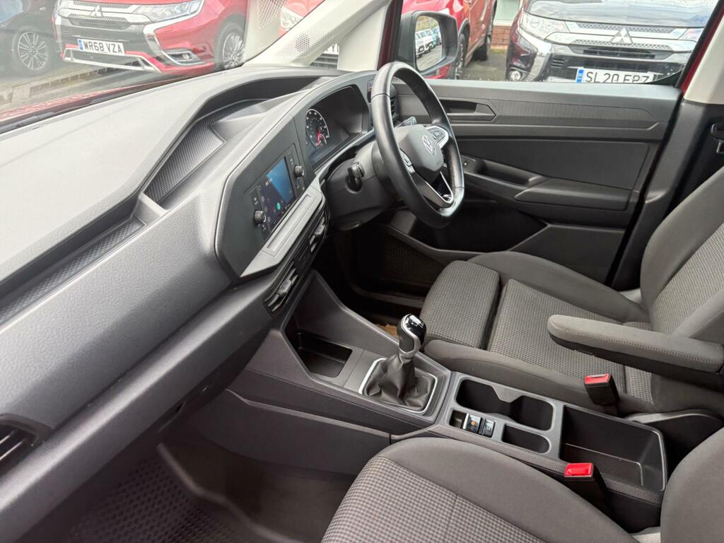 Volkswagen Caddy 1.5 Tsi C20 Commerce Plus Swb Euro 6 Ss Red #2