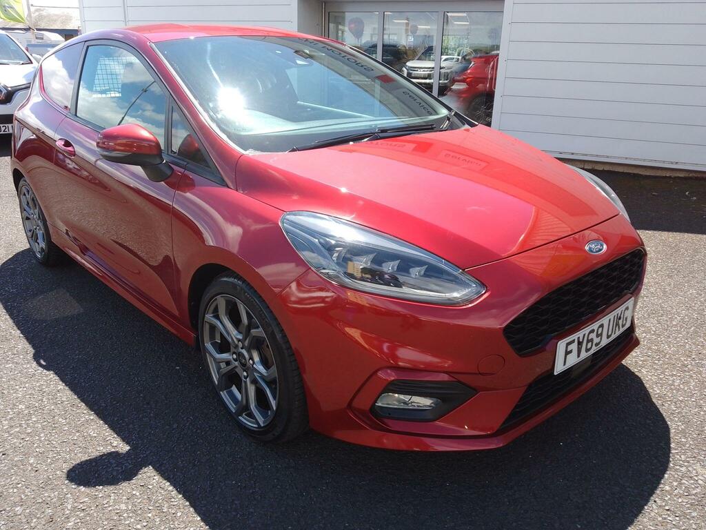 Ford Fiesta 1.0T Ecoboost Sport Euro 6 Ss Red