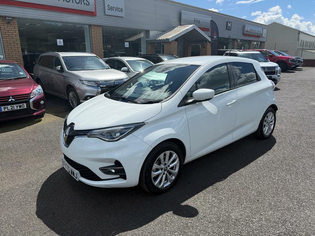 Renault Zoe R110 52Kwh Business I, Rapid Charge White #4