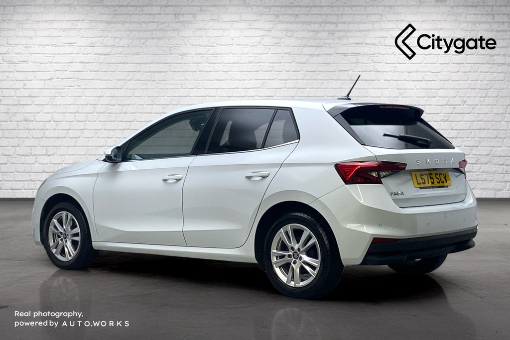 Skoda Fabia Hatch Se L Edition 1.0 Tsi 116 Ps Dsg LS75SCV White #3