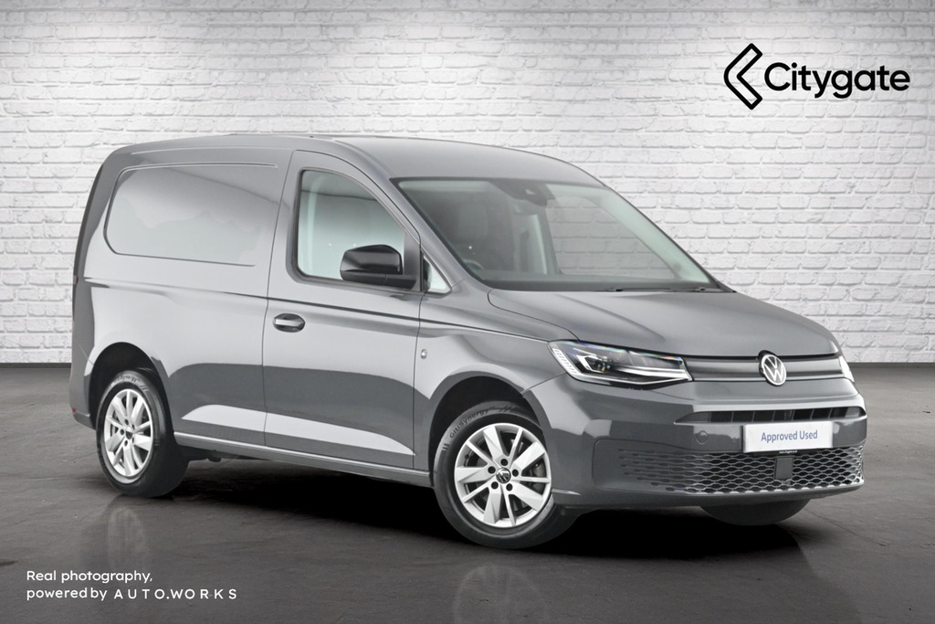 Volkswagen Caddy C20 Cargo Commerce Pro Swb 122 Ps 2.0 Tdi 7Sp Dsg Grey