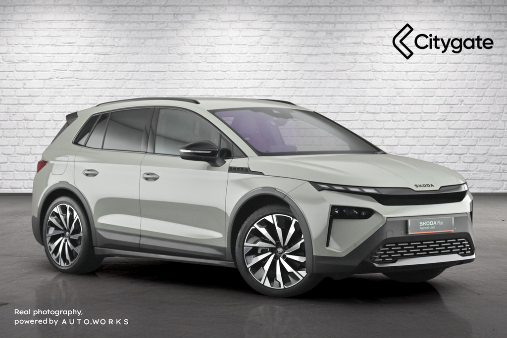 Skoda Elroq Sportline 85 82 Kwh 286 Ps Single Speed Green