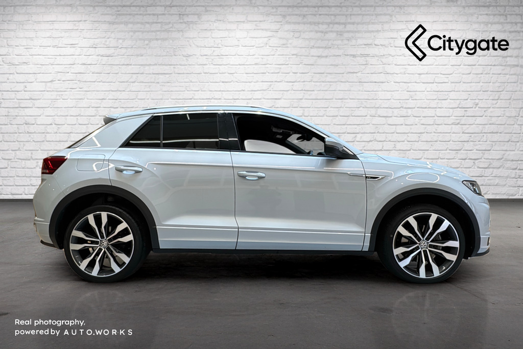Volkswagen T-Roc R-line 2.0 Tsi 4Motion 190Ps 7-Speed Dsg KW69XYO Silver #4