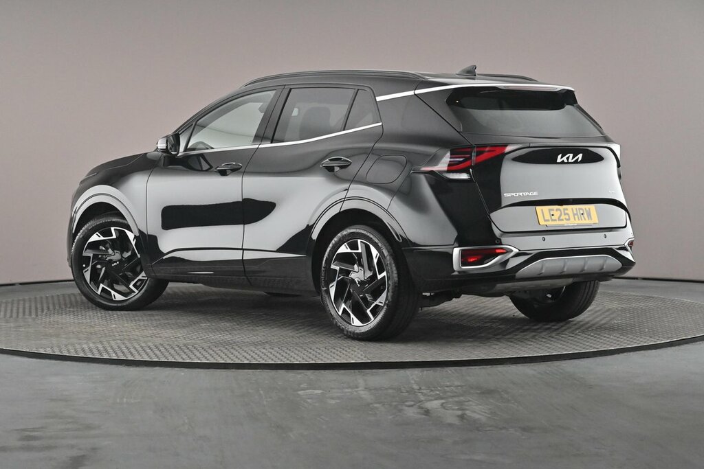 Kia Sportage 1.6 T-gdi Mhev Gt-line Suv Hybrid Manua LE25HRW Black #3