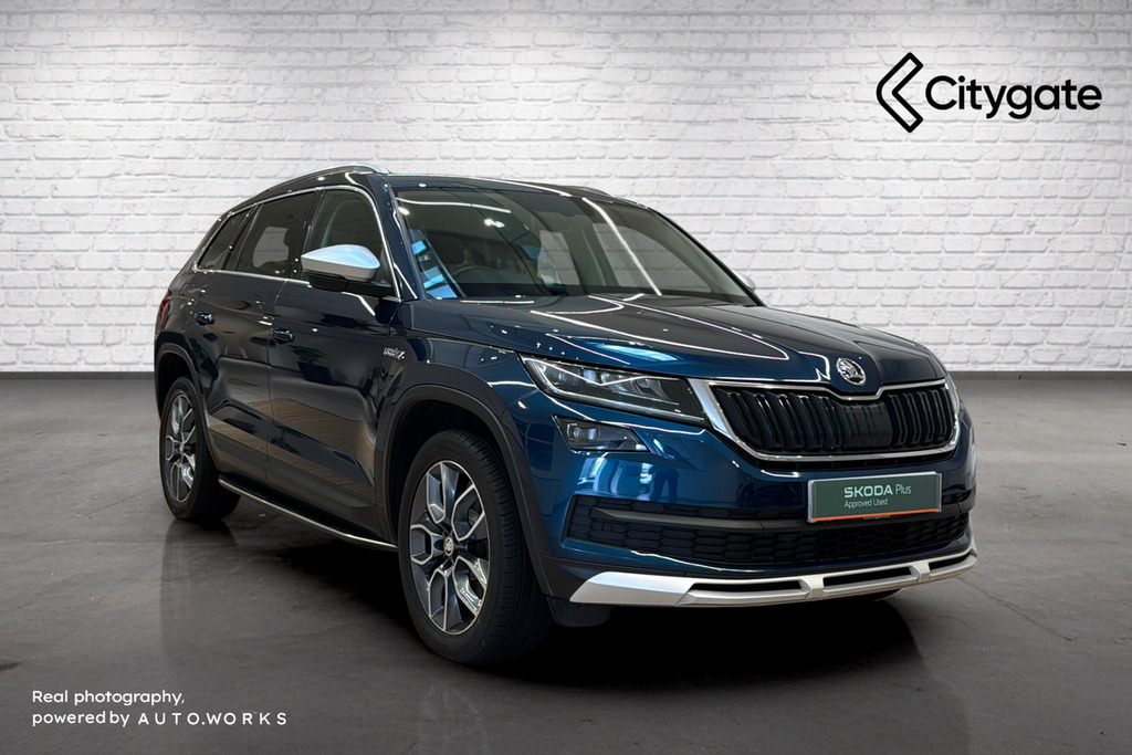 Skoda Kodiaq Scout 7 Seats 2.0 Tsi 190 Ps 4X4 Dsg Blue