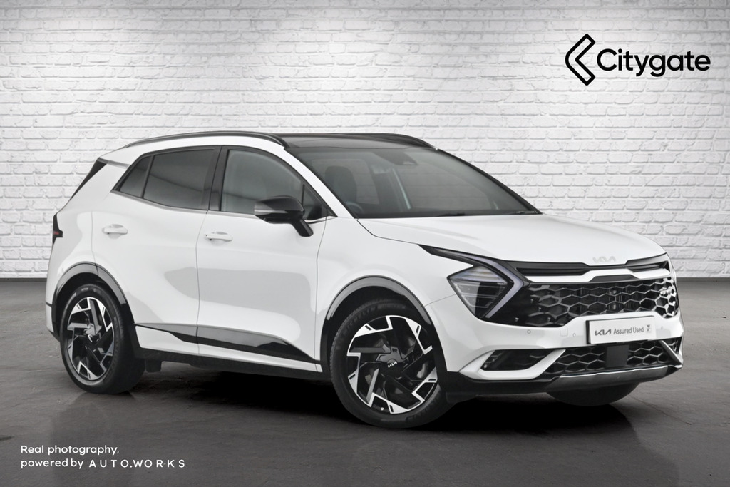 Kia Sportage 1.6 T-gdi Mhev Gt-line S Suv Hybrid Dct White