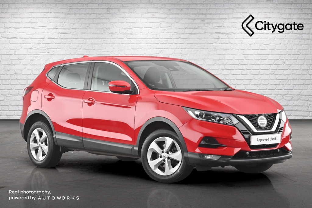 Nissan Qashqai 1.3 Dig-t Acenta Premium Suv Eur FN20OSJ Red