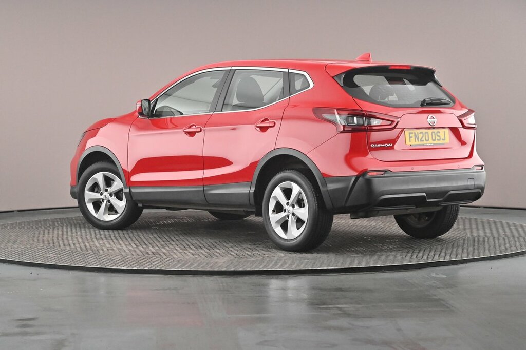 Nissan Qashqai 1.3 Dig-t Acenta Premium Suv Eur FN20OSJ Red #2