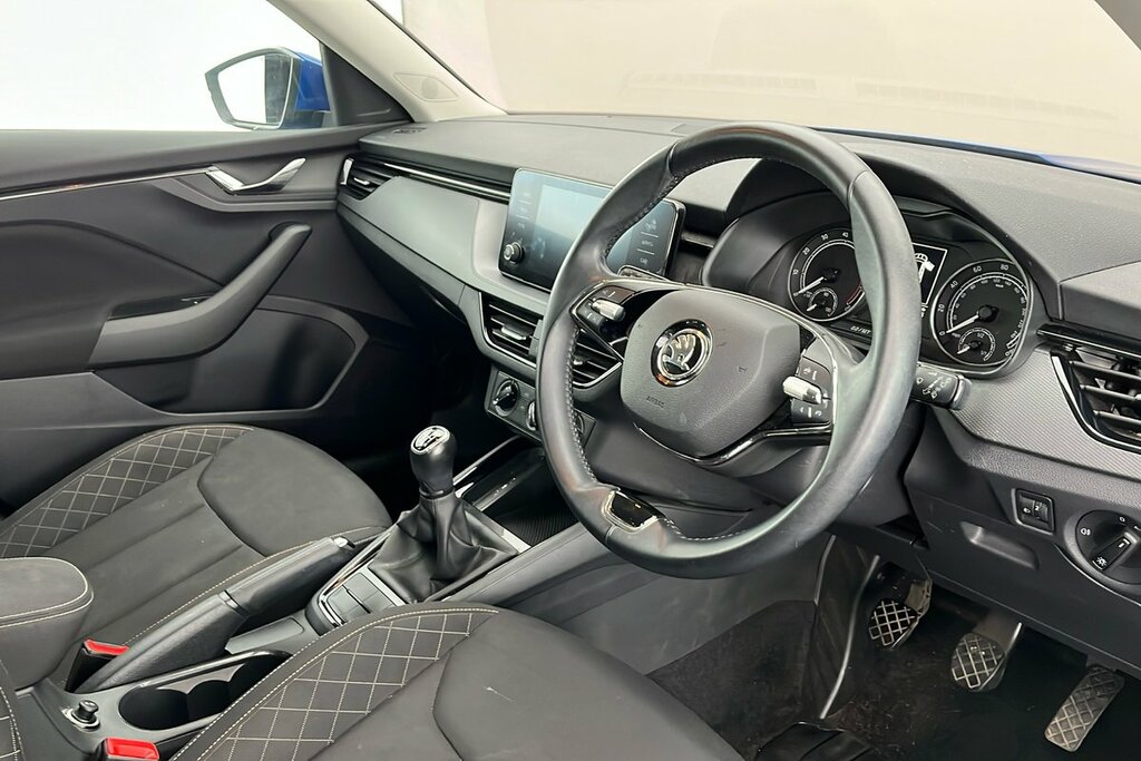 Skoda Kamiq Se 1.0 Tsi 110 Ps 6G Man OV22JZW Blue #6