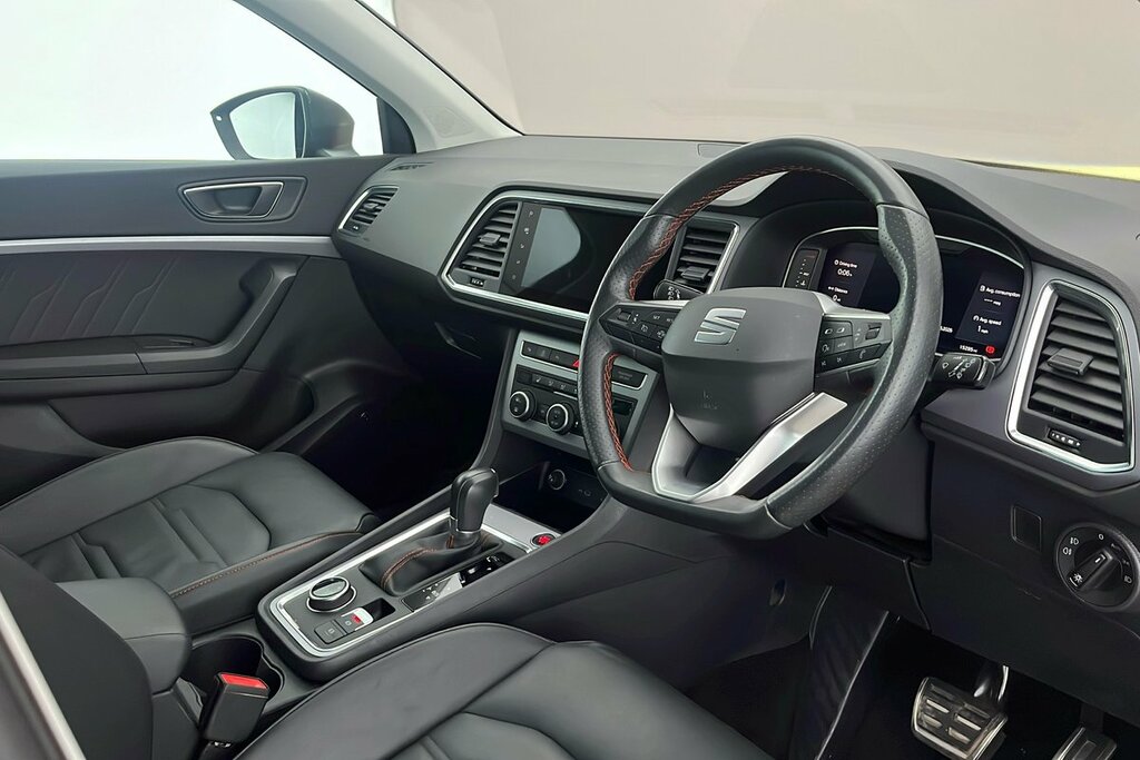 Seat Ateca Fr Black Edition 1.5 Ecotsi 150 7-Speed Dsg RO23OLP Red #6