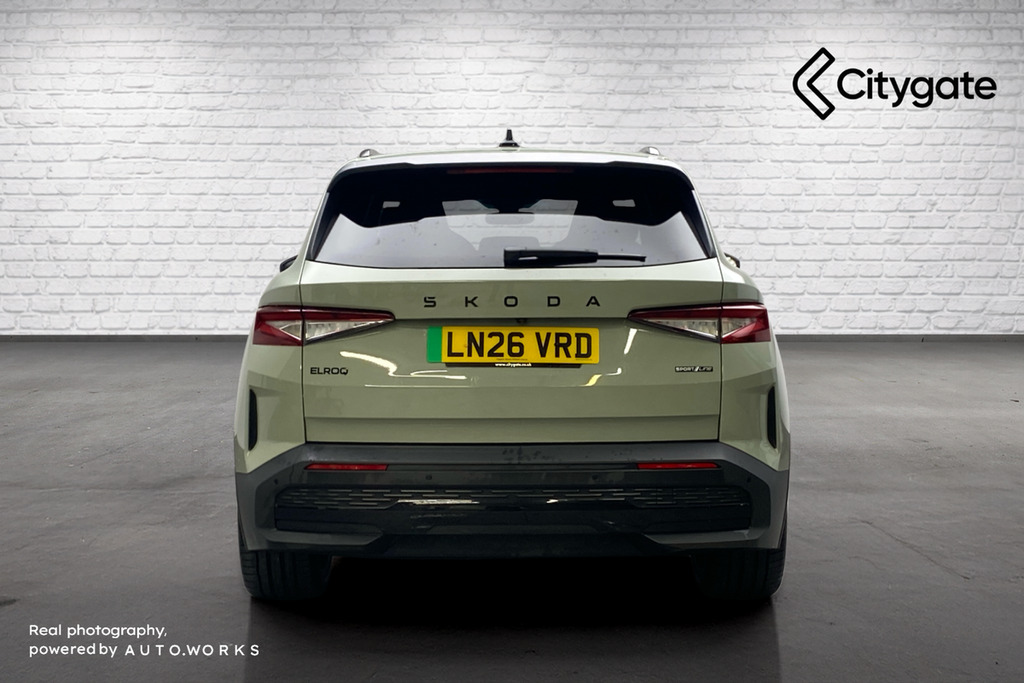 Skoda Elroq Sportline 85 82 Kwh 286 Ps Single Speed Green #6