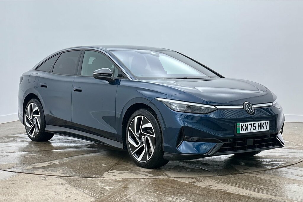 Volkswagen ID.7 Pro Match Plus 77Kwh 286 Ps 1-Speed 5 Do Blue