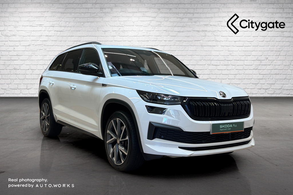 Skoda Kodiaq Sportline 7 Seats 2.0 Tsi 190 Ps 4X4 Dsg White