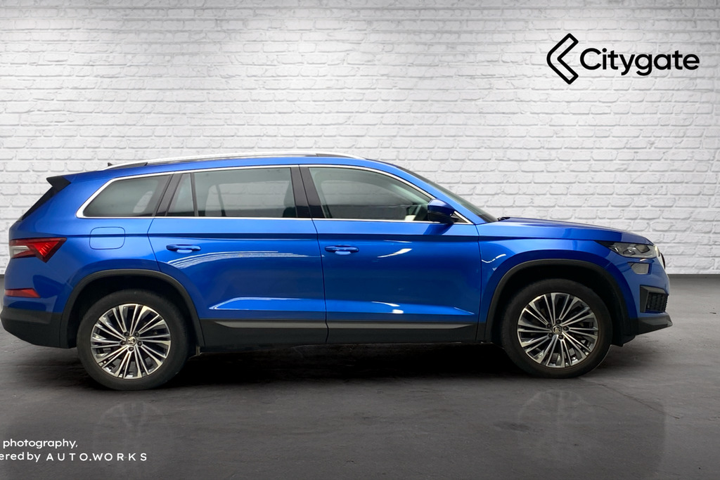 Skoda Kodiaq Se L Executive 2.0 Tdi 150 Ps 4X4 Dsg LP72VLT Blue #4