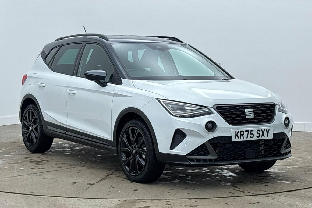 Seat Arona Fr Black Edition 1.0 Tsi 115 7-Speed Dsg-au White
