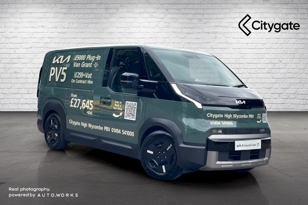 Kia PV5 Long Range 71.2Kwh Plus Cargo Panel Van Electr Green