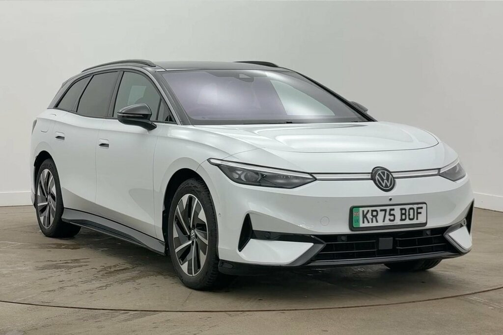 Volkswagen ID.7 Pro Match Plus 77Kwh 286 Ps 1-Speed 5 Do White