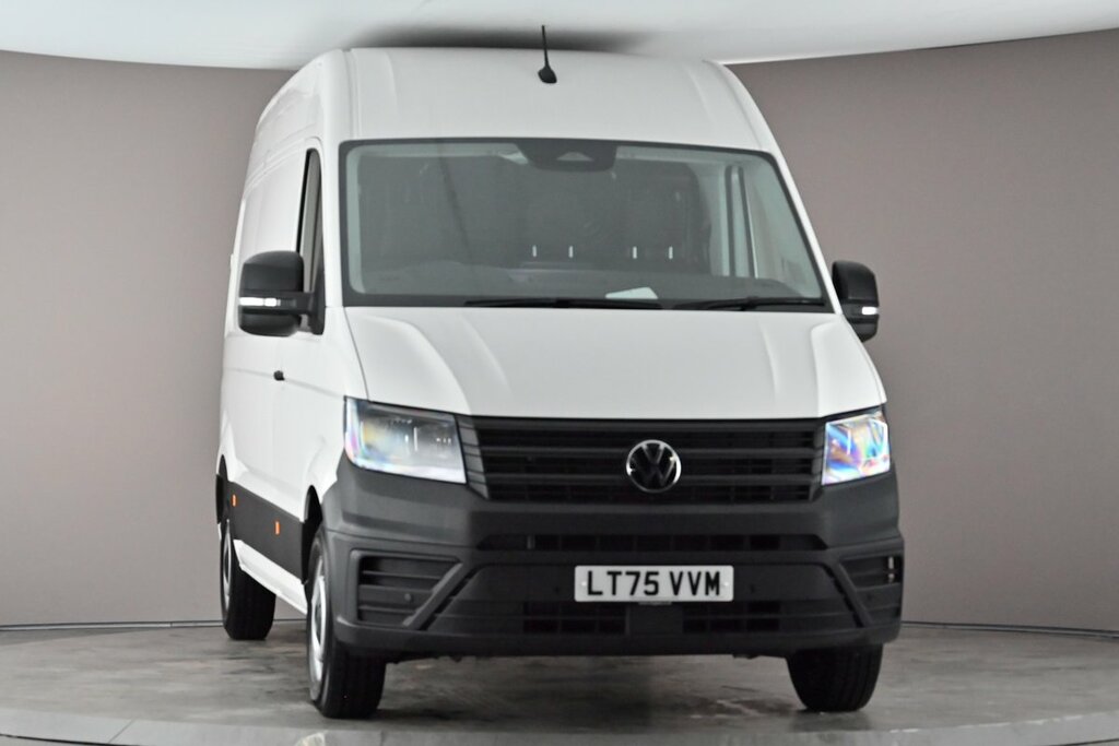 Volkswagen Crafter Cr35 Panel Van Commerce Mwb 140 Ps 2.0 Tdi 6Sp Man White #6