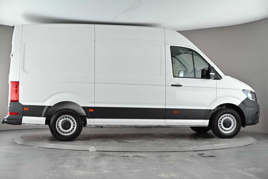 Volkswagen Crafter Cr35 Panel Van Commerce Mwb 140 Ps 2.0 Tdi 6Sp Man White #2