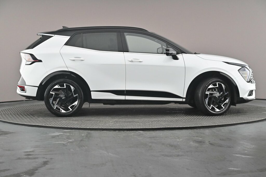 Kia Sportage 1.6 T-gdi Mhev Gt-line S Suv Hybrid Dct LD75FUA White #5