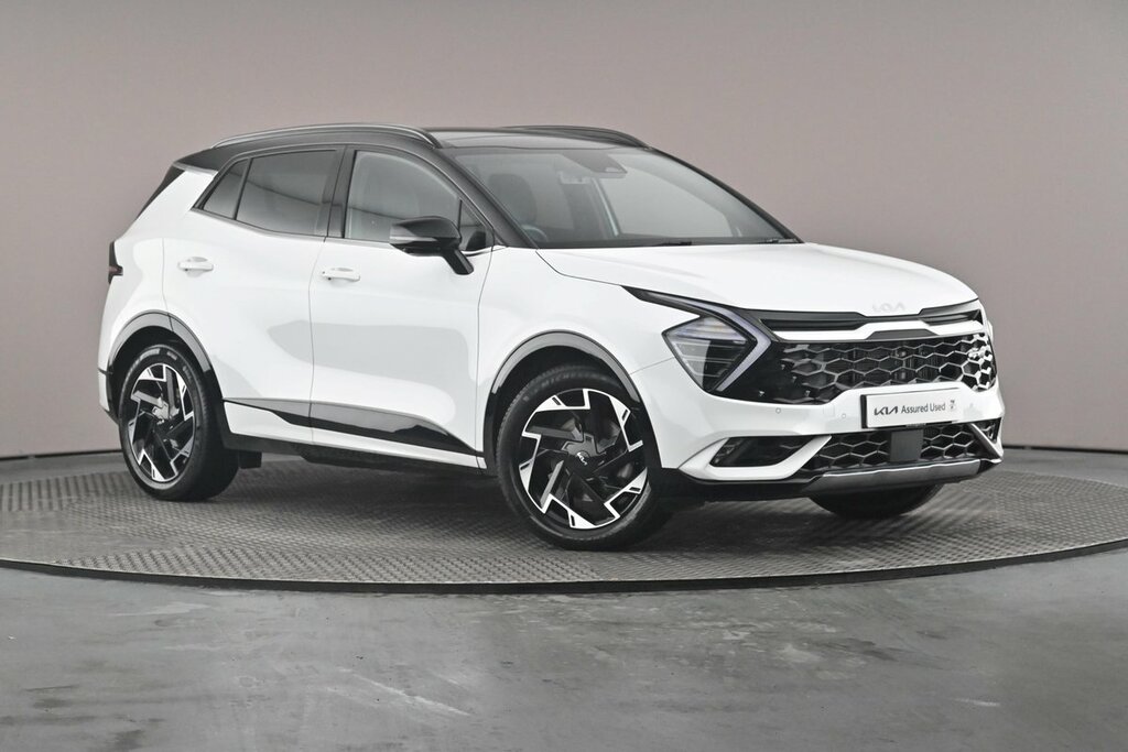 Kia Sportage 1.6 T-gdi Mhev Gt-line S Suv Hybrid Dct White