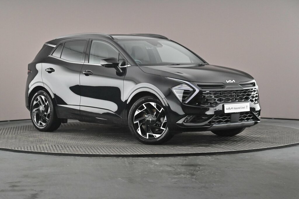 Kia Sportage 1.6 T-gdi Mhev Gt-line S Suv Hybrid Dct Black