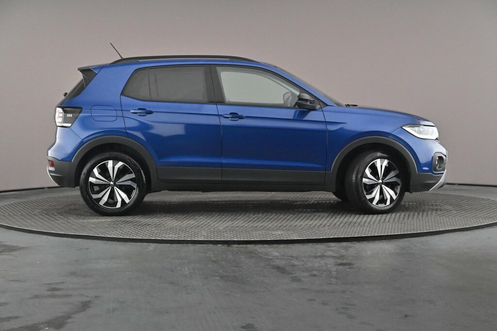 Volkswagen T-Cross Black Edition 1.0 Tsi 95Ps 5-Speed RF73KOB Blue #4