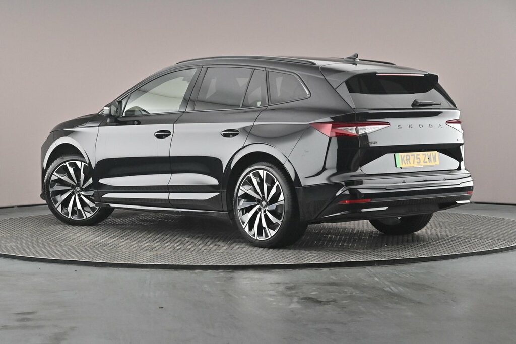 Skoda ENYAQ Sportline 85 82 Kwh 286 Ps Single Speed KR75ZWW Black #3