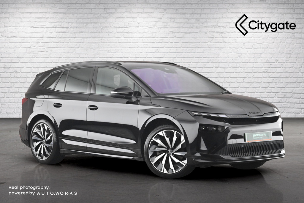 Skoda ENYAQ Sportline 85 82 Kwh 286 Ps Single Speed KR75ZWW Black