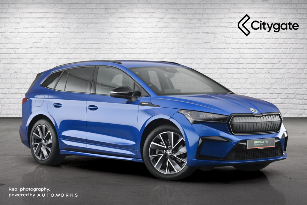 Skoda ENYAQ 210Kw 85X Sportline Plus 82Kwh 4X4 Blue