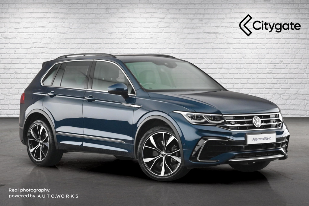 Volkswagen Tiguan R-line 2.0 Tsi 190Ps 7-Speed Dsg 4Motion Blue