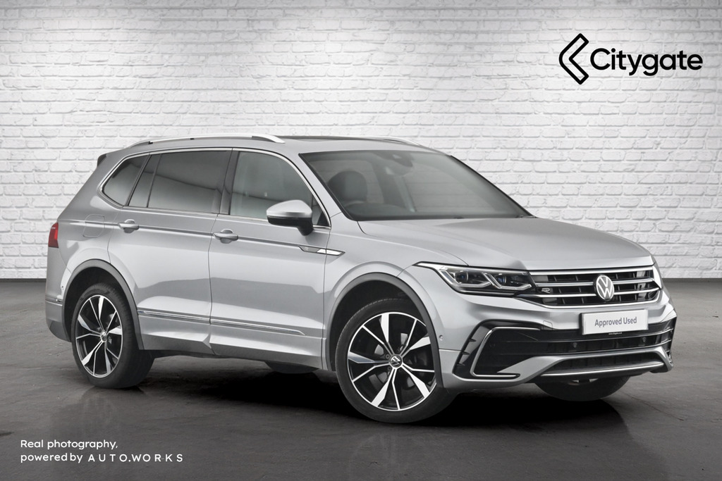 Volkswagen Tiguan Allspace R-line 2.0 Tdi 4Motion 150Ps 7-Speed Dsg Silver