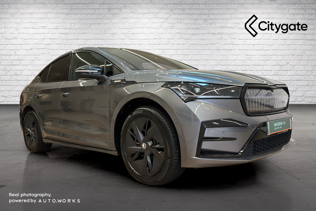 Skoda ENYAQ Vrs 82 Kwh 340 Ps Single Speed 4X4 Grey