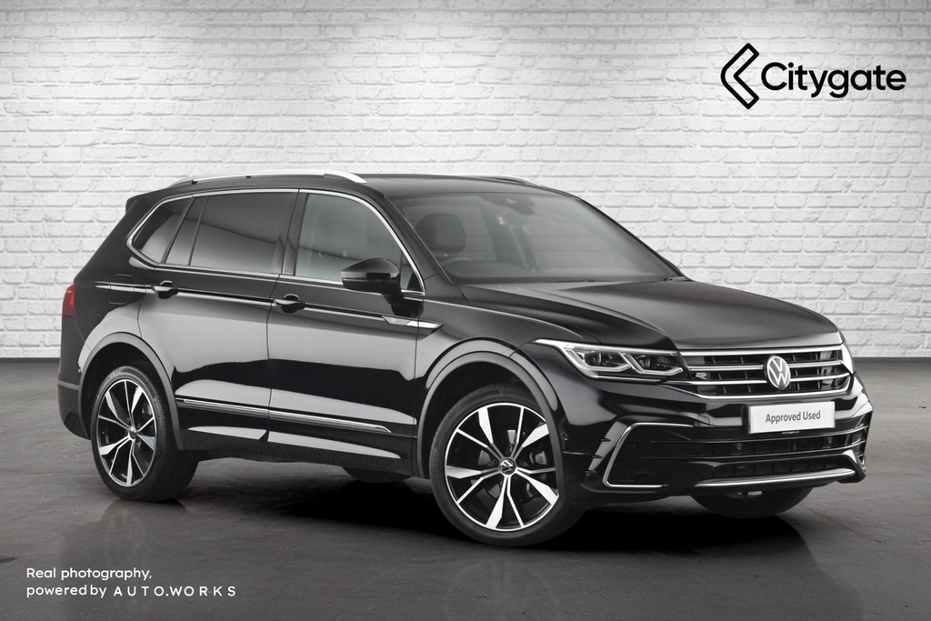 Volkswagen Tiguan Allspace R-line 2.0 Tdi 4Motion 150Ps 7-Speed Dsg Black