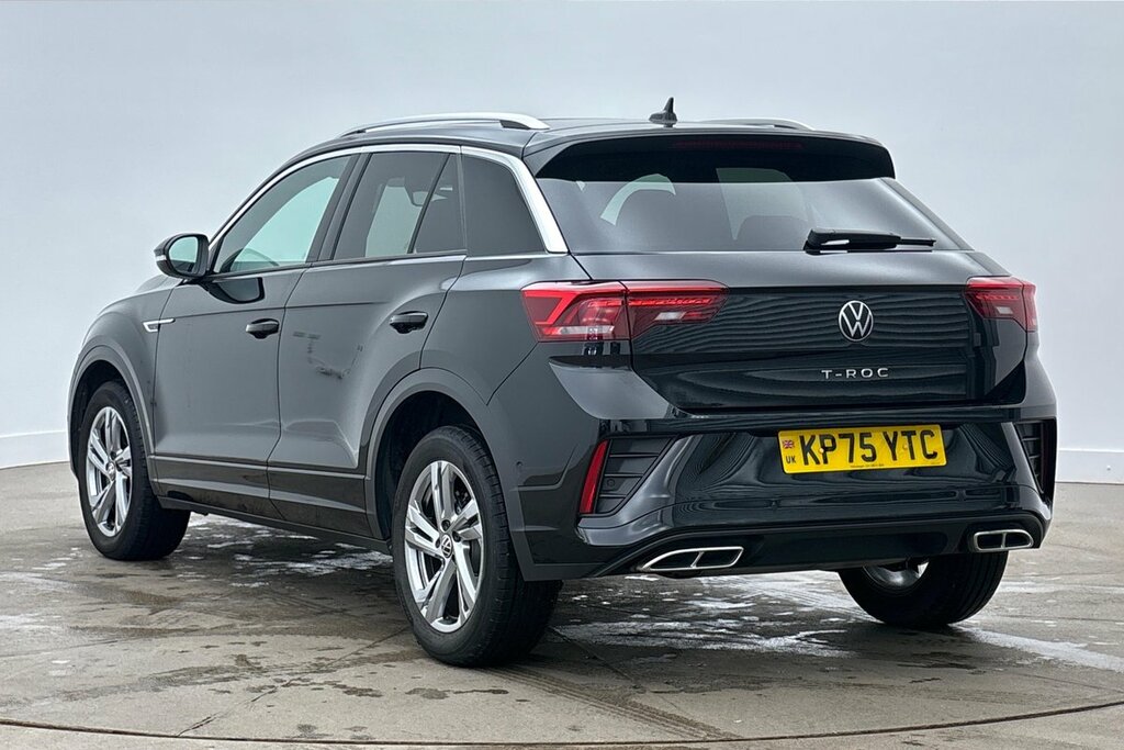 Volkswagen T-Roc R-line 1.5 Tsi 150Ps 6-Speed Black #3