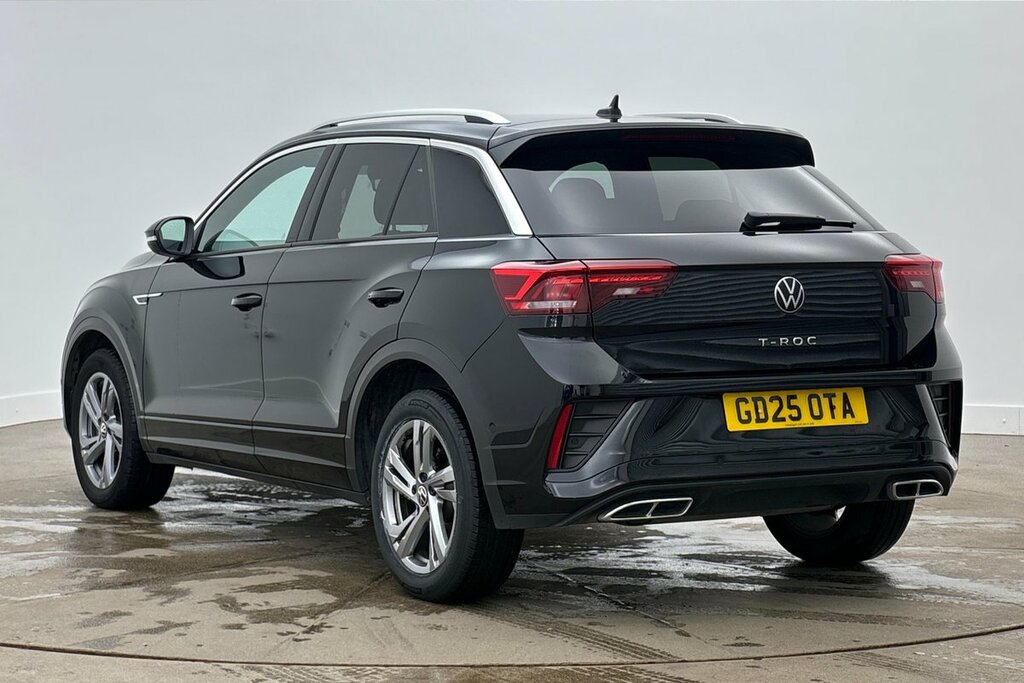 Volkswagen T-Roc R-line 1.5 Tsi 150Ps 6-Speed Black #3