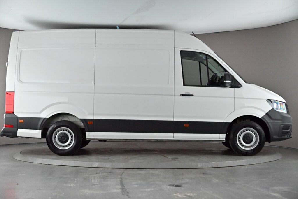 Volkswagen Crafter Cr35 Panel Van Commerce Mwb 140 Ps 2.0 Tdi 6Sp Man White #2