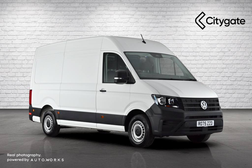 Volkswagen Crafter Cr35 Panel Van Commerce Mwb 140 Ps 2.0 Tdi 6Sp Man White