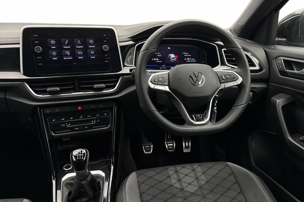 Volkswagen T-Roc R-line 1.5 Tsi 150Ps 6-Speed Black #2
