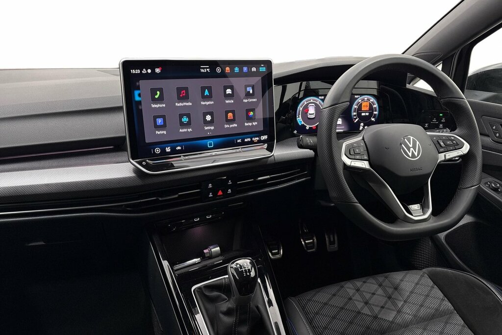 Volkswagen Golf Hatch R-line 1.5 Tsi 150Ps 6-Speed DE75NUC Black #2