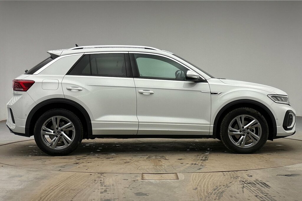 Volkswagen T-Roc R-line 1.5 Tsi 150Ps 7-Speed Dsg White #4