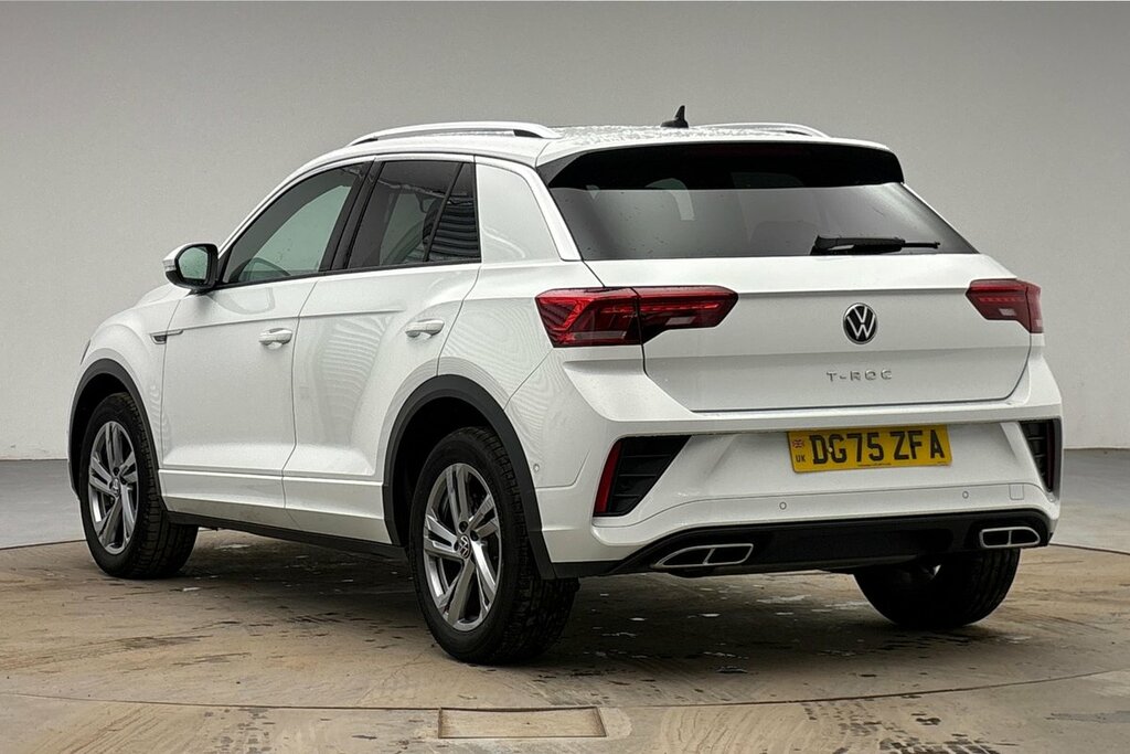 Volkswagen T-Roc R-line 1.5 Tsi 150Ps 7-Speed Dsg White #3