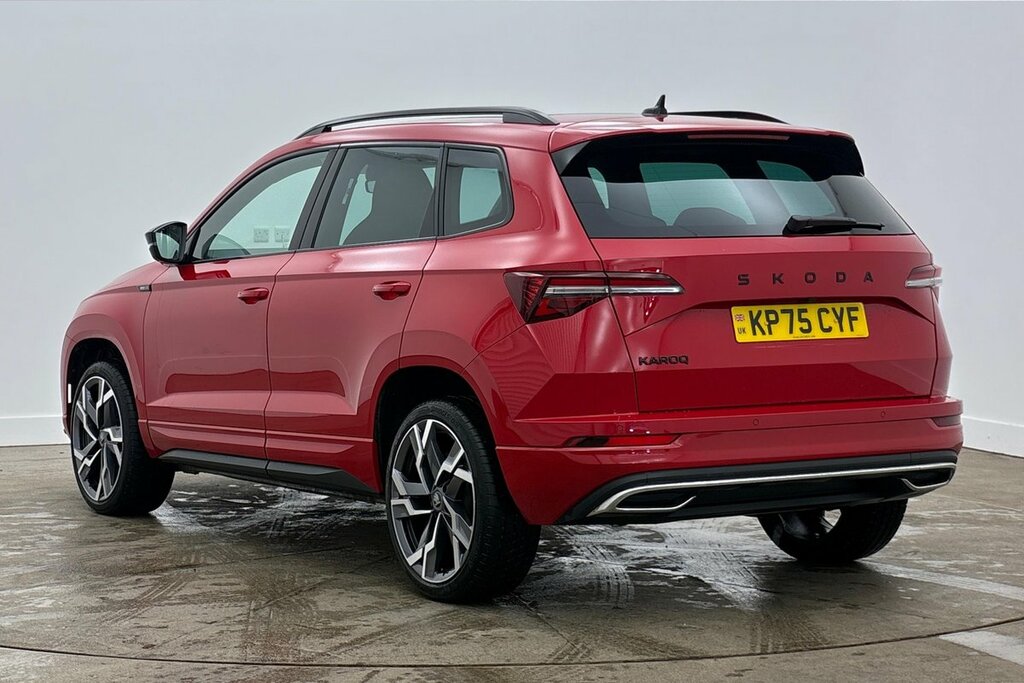 Skoda Karoq Sportline Edition 1.5 Tsi 150 Ps Dsg Red #3