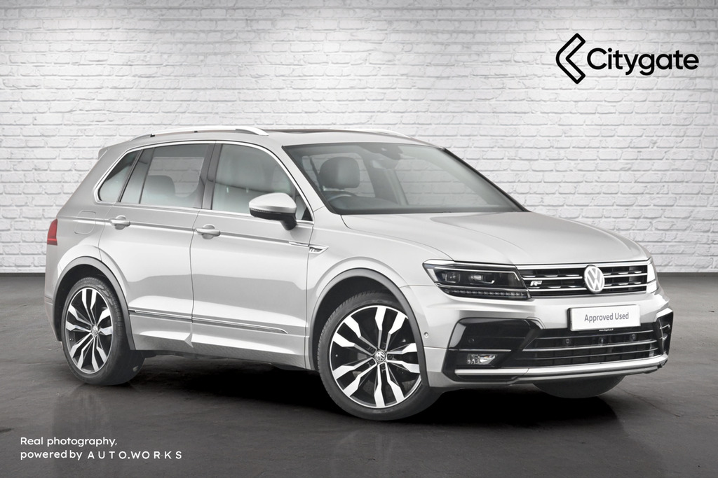 Volkswagen Tiguan Swb R-line Tech 2.0 Tdi 4Motion 150Ps 7-Speed Dsg Silver