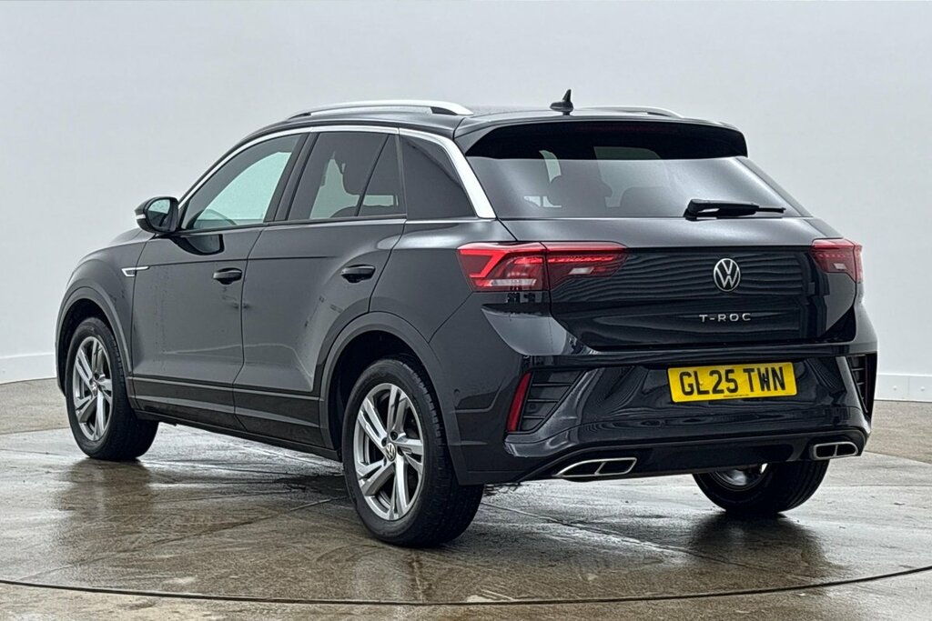 Volkswagen T-Roc R-line 1.5 Tsi 150Ps 6-Speed Black #3