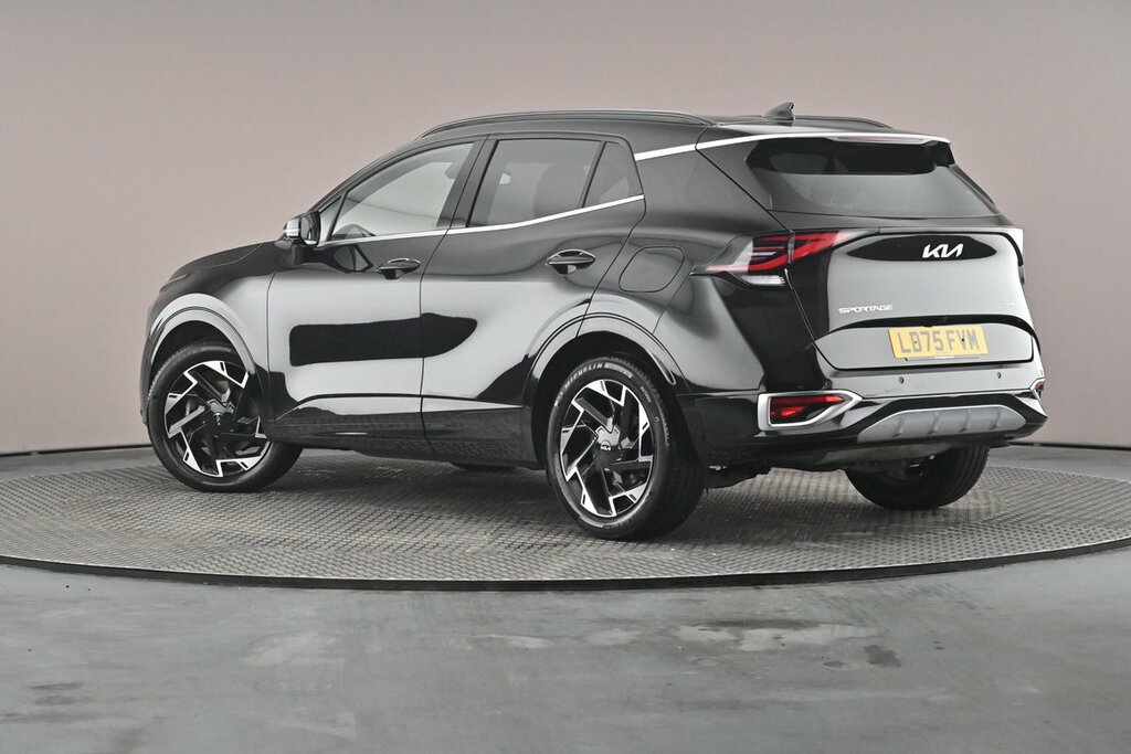Kia Sportage 1.6 T-gdi Mhev Gt-line S Suv Hybrid Dct LD75FVM Black #3