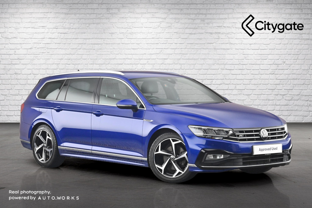 Volkswagen Passat R-line 2.0 Tdi Evo 150Ps 7-Speed Dsg Blue